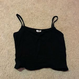 black tank top